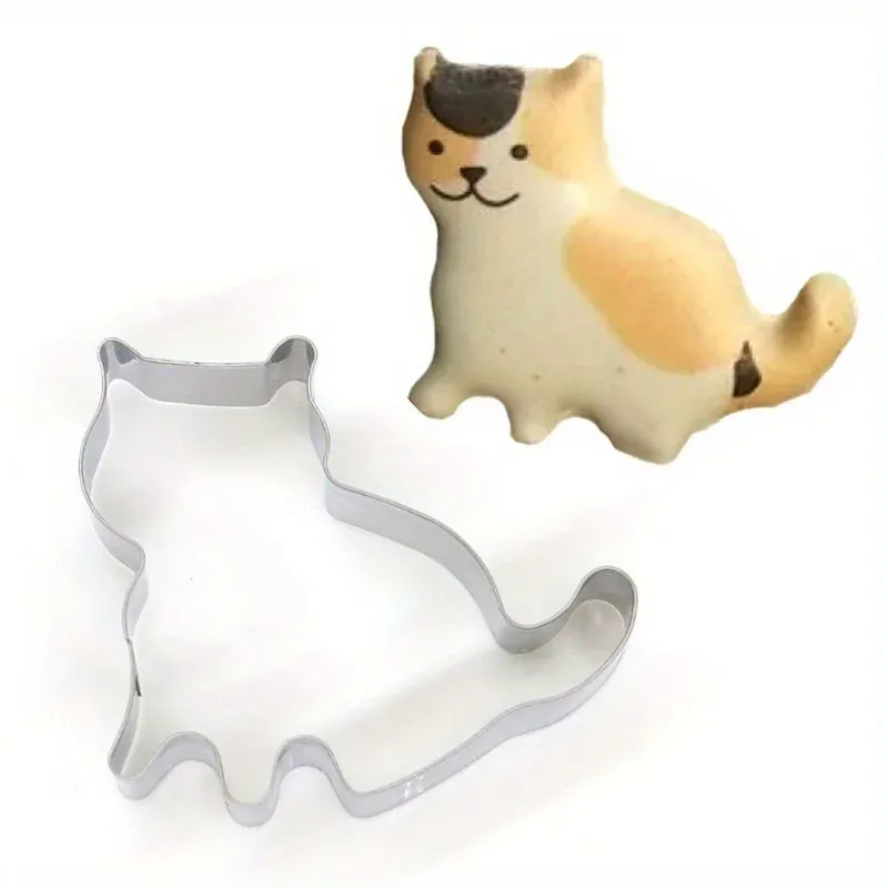 Emporte-pièces à biscuit en acier inoxydable - Set de 5 animaux