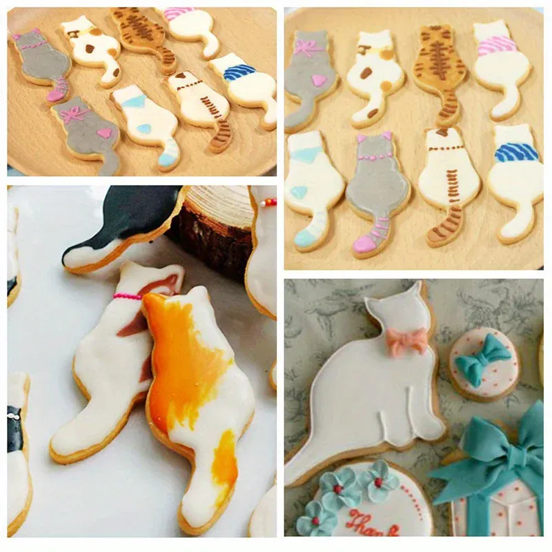Emporte-pièces à biscuit en acier inoxydable - Set de 5 animaux