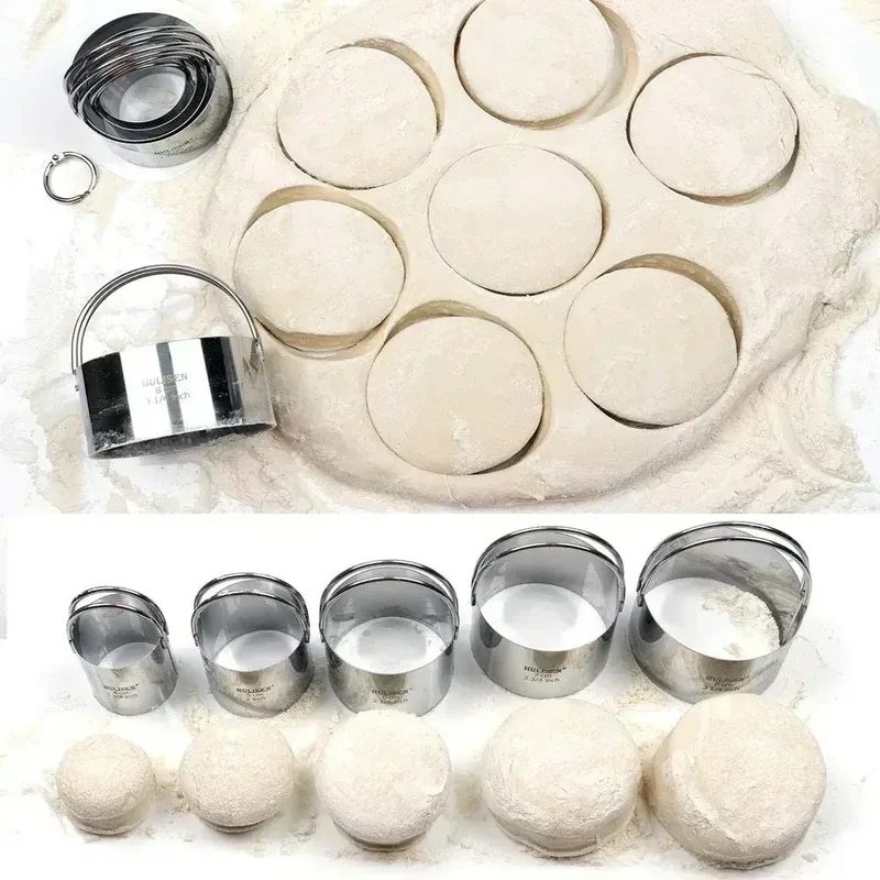 Emporte-pièces à biscuits en acier inoxydable - Set de 5 pièces