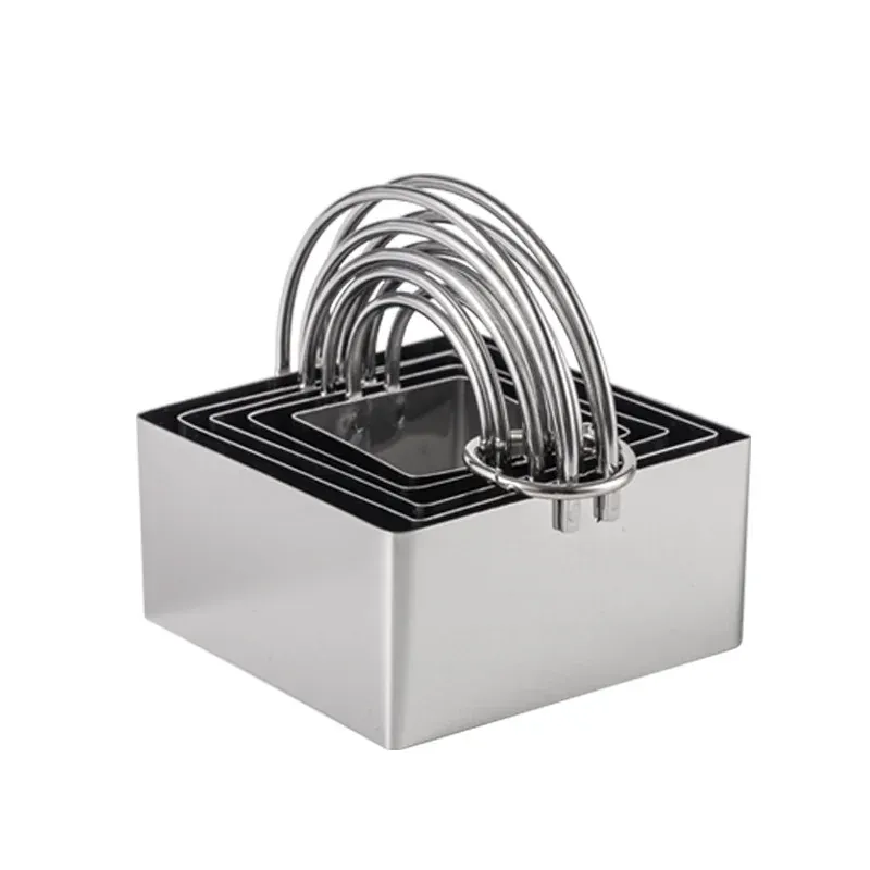 Emporte-pièces à biscuits en acier inoxydable - Set de 5 pièces