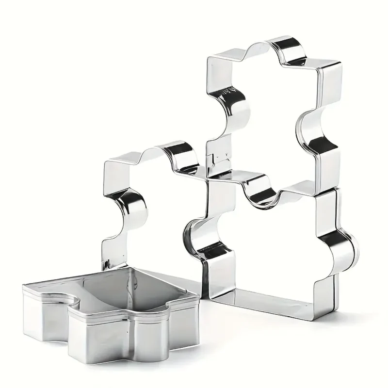 Emporte-pièces en Acier Inoxydable - Set de 4 Pour Gâteaux et Biscuits