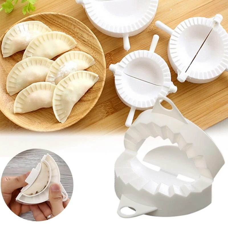 Set de 3 Emporte-Pièces en Plastique pour Raviolis et Gyozas