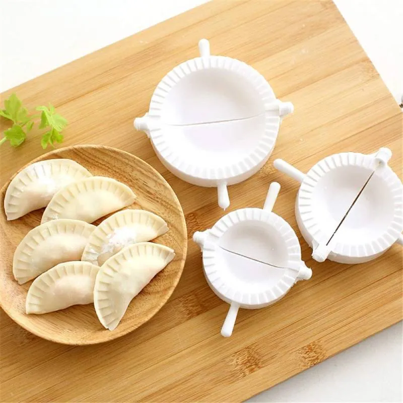 Set de 3 Emporte-Pièces en Plastique pour Raviolis et Gyozas