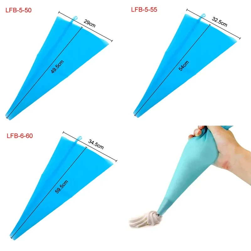 Poche à Douille en Silicone - Utensile de Décoration de Gâteaux