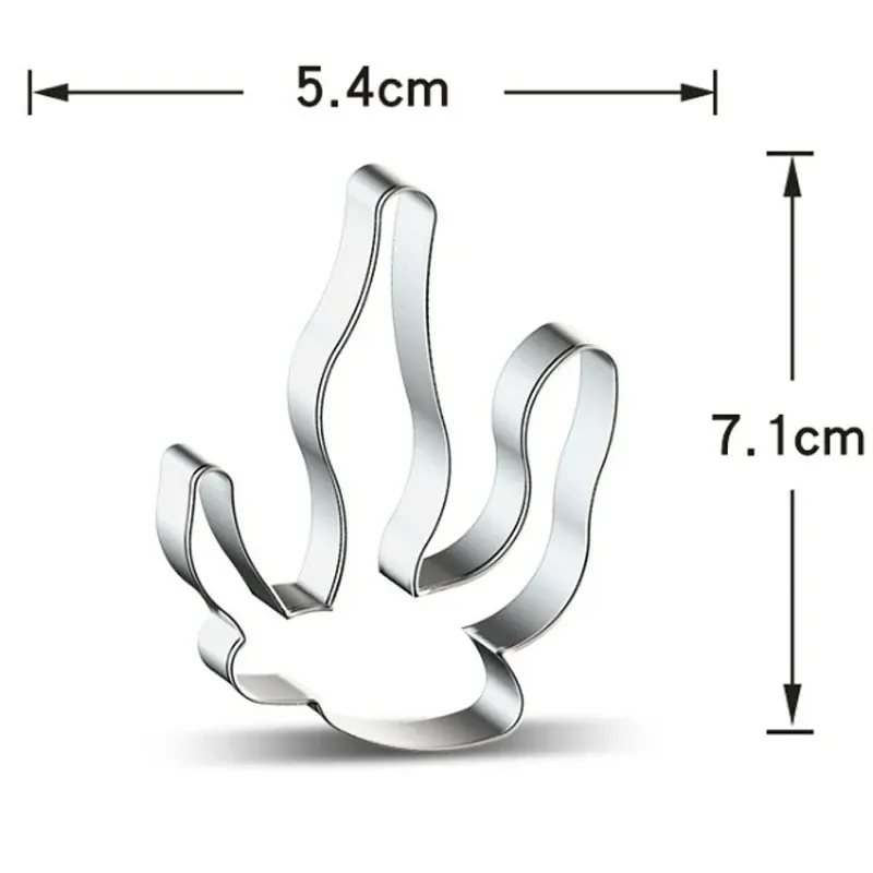 Emporte-pièces en Métal Mer - Set de 10 Outils de Pâtisserie