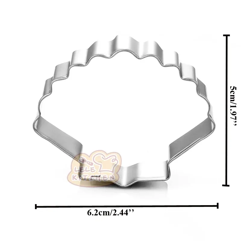 Emporte-pièces en Métal Mer - Set de 10 Outils de Pâtisserie