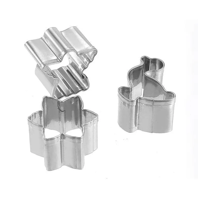 Set de 20 Emporte-Pièces en Acier Inoxydable - Thème de Noël