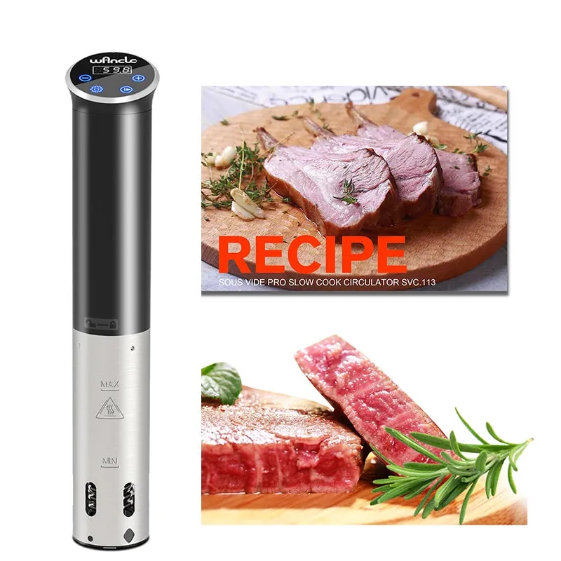 Cuiseur Sous Vide à Immersion 1100W IPX7 Écran Tactile Précision ±0,1 °C