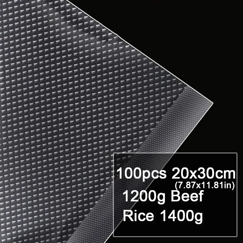 Sacs Sous Vide Alimentaire BPA-Free - Lot de 100 Unités