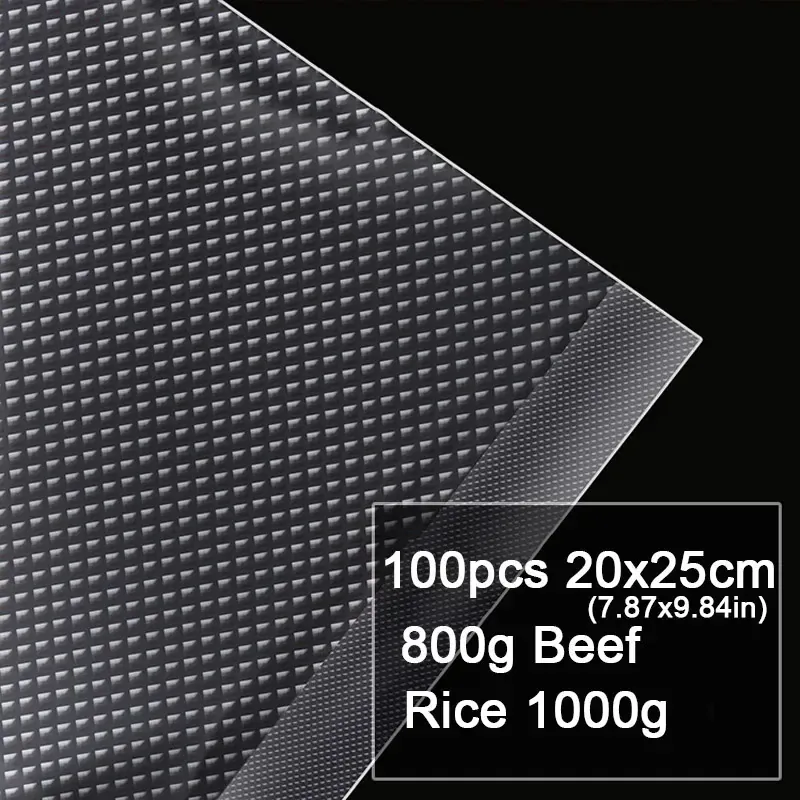 Sacs Sous Vide Alimentaire BPA-Free - Lot de 100 Unités