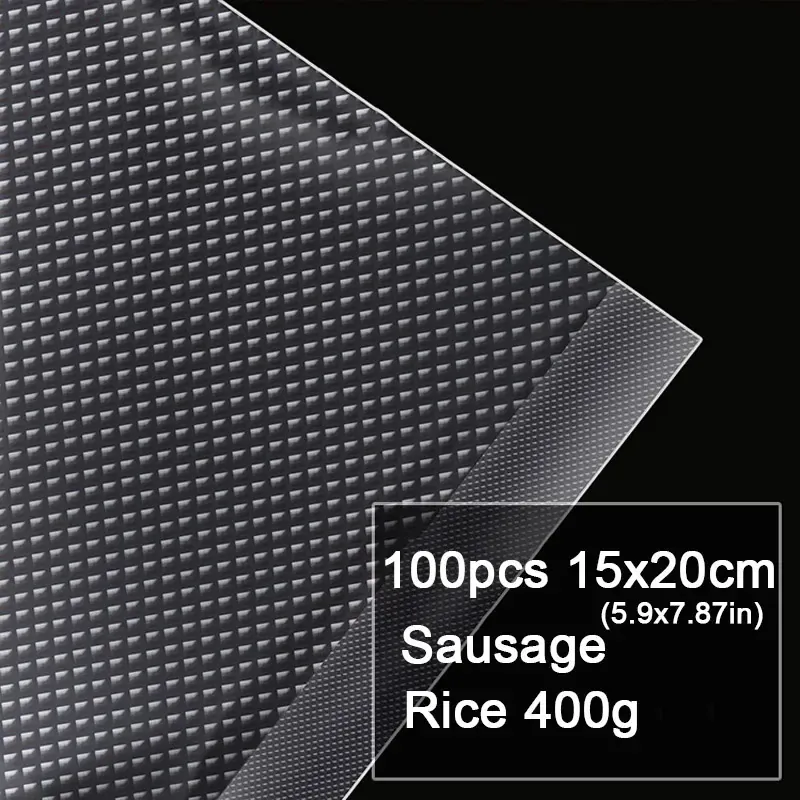 Sacs Sous Vide Alimentaire BPA-Free - Lot de 100 Unités