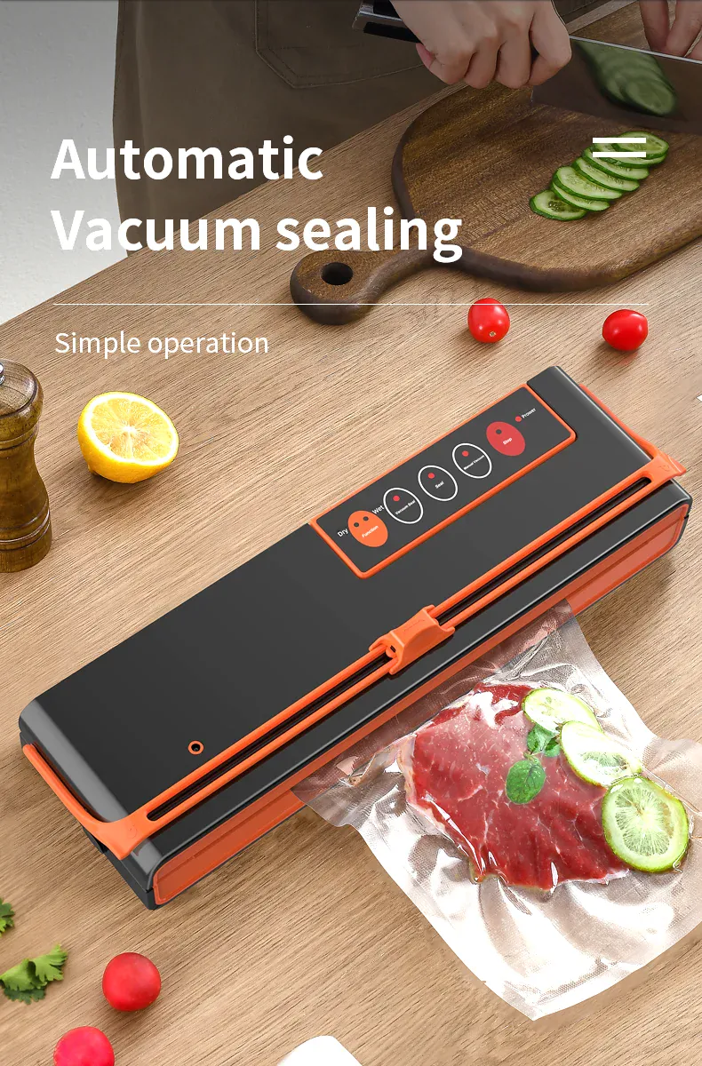 Machine Sous Vide Alimentaire 150W 70 kPa avec Coupeur Intégré