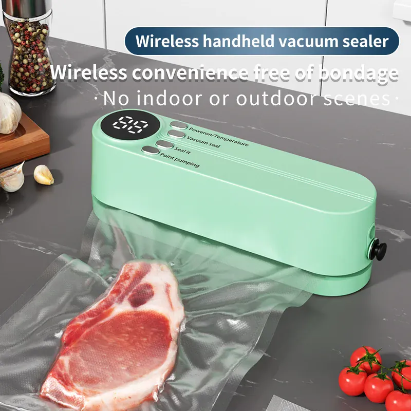 Scelleuse Alimentaire Portable Automatique pour Mise Sous Vide