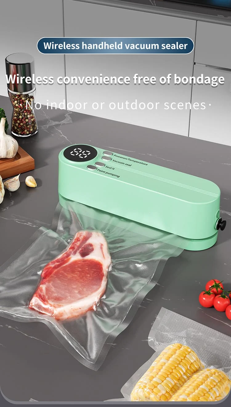 Scelleuse Alimentaire Portable Automatique pour Mise Sous Vide