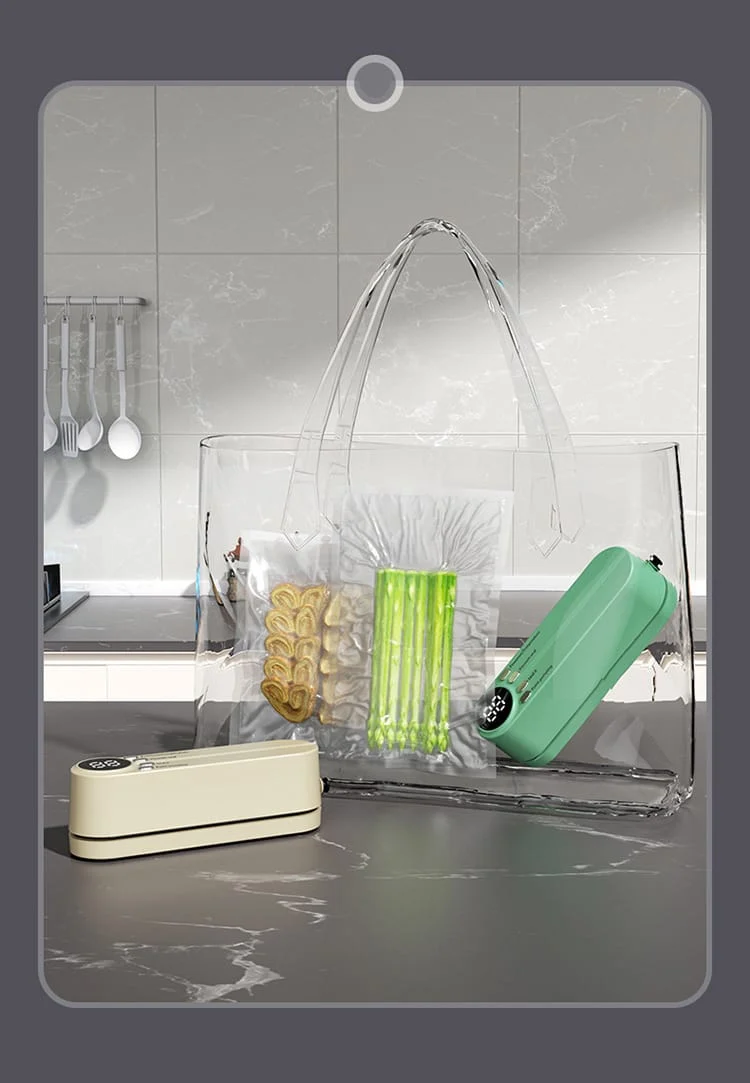 Scelleuse Alimentaire Portable Automatique pour Mise Sous Vide