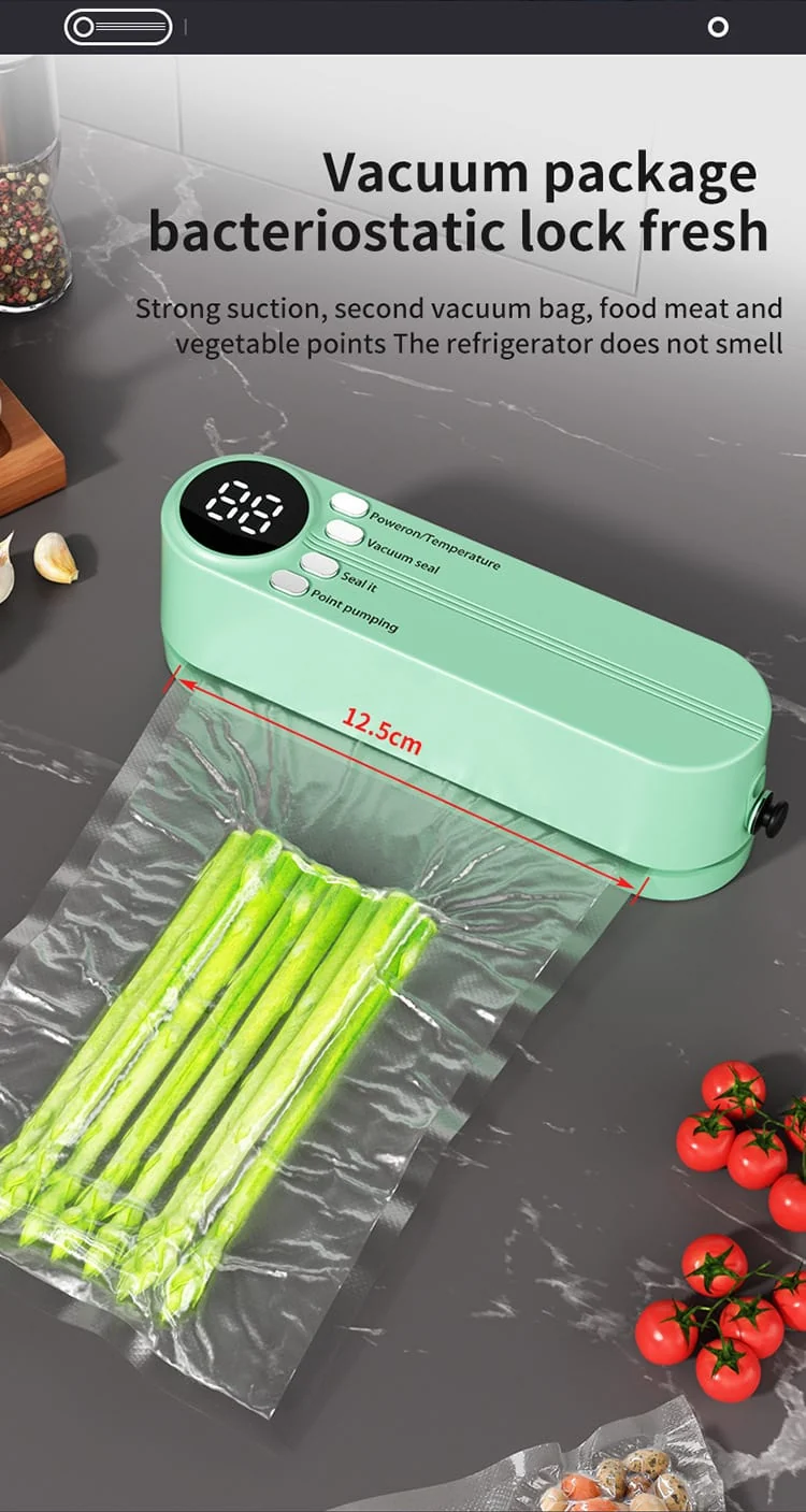 Scelleuse Alimentaire Portable Automatique pour Mise Sous Vide