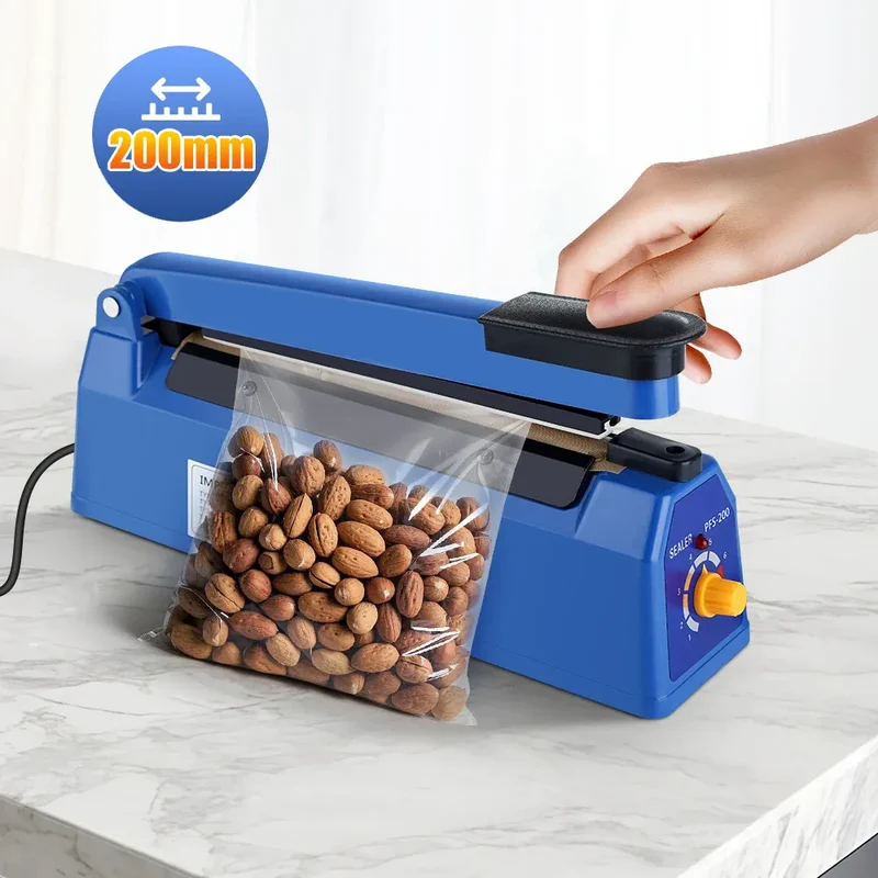 Scelleuse Alimentaire 200mm pour Emballage de Nourriture 220V
