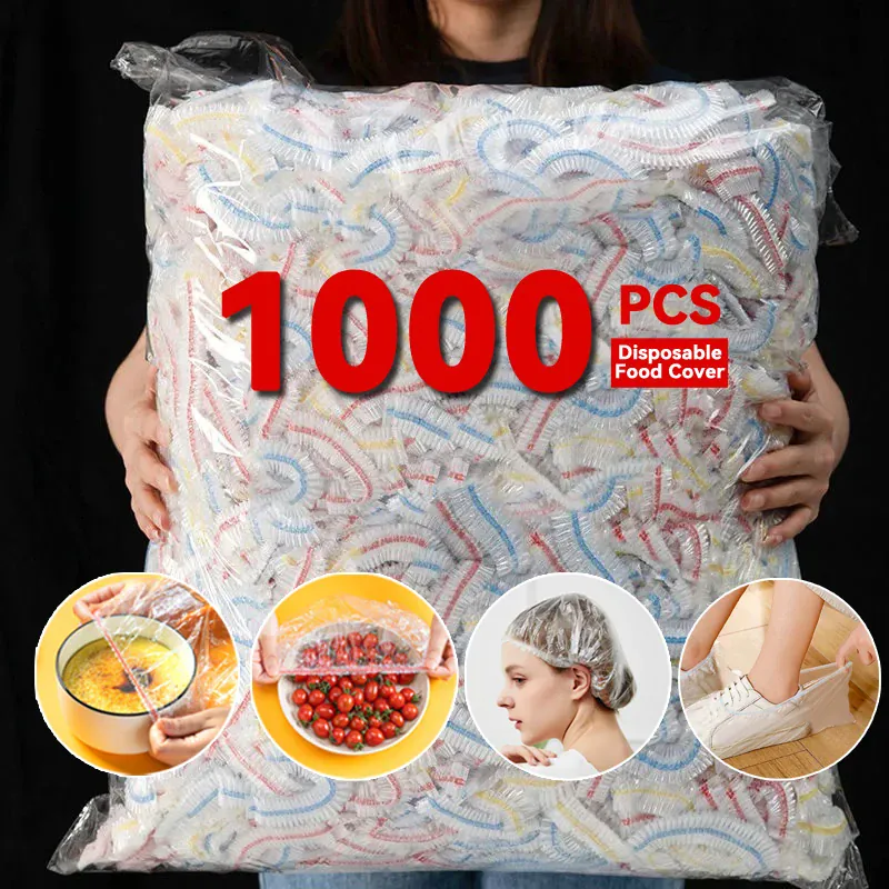 Films Alimentaires Jetables Colorés Transparent - Lot de 50 à 1000