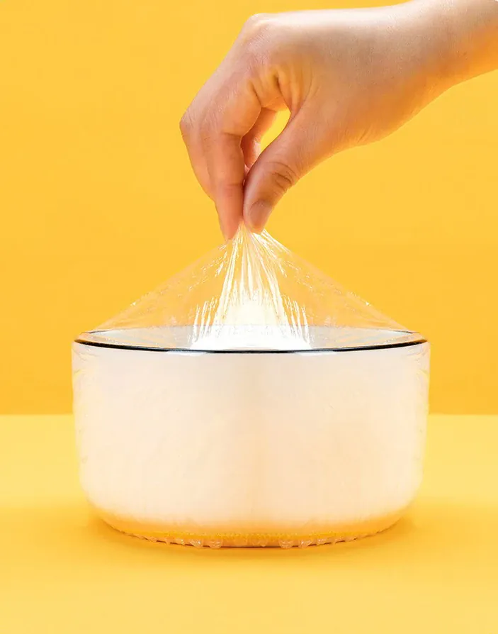 Films Alimentaires Jetables Colorés Transparent - Lot de 50 à 1000