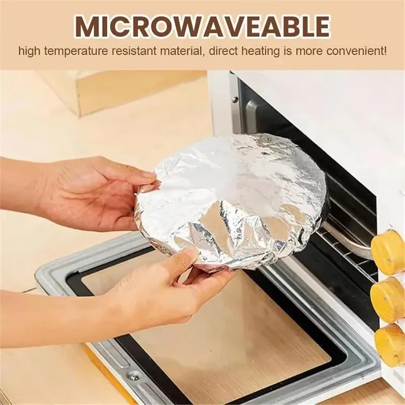 Couvercles Alimentaires en Aluminium - Lot de 10 à 60 Pieces