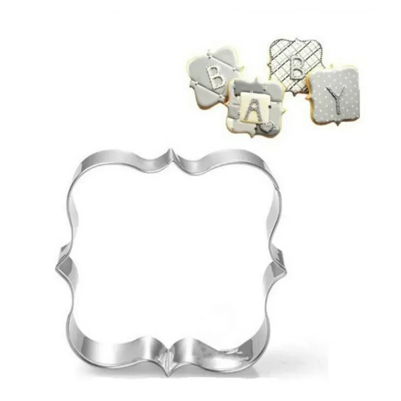Emporte-pièces à biscuits en inox - Set de 3 formes variées