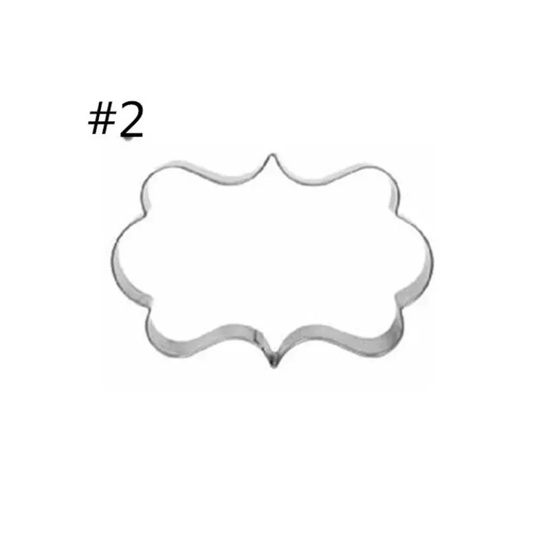 Emporte-pièces à biscuits en inox - Set de 3 formes variées