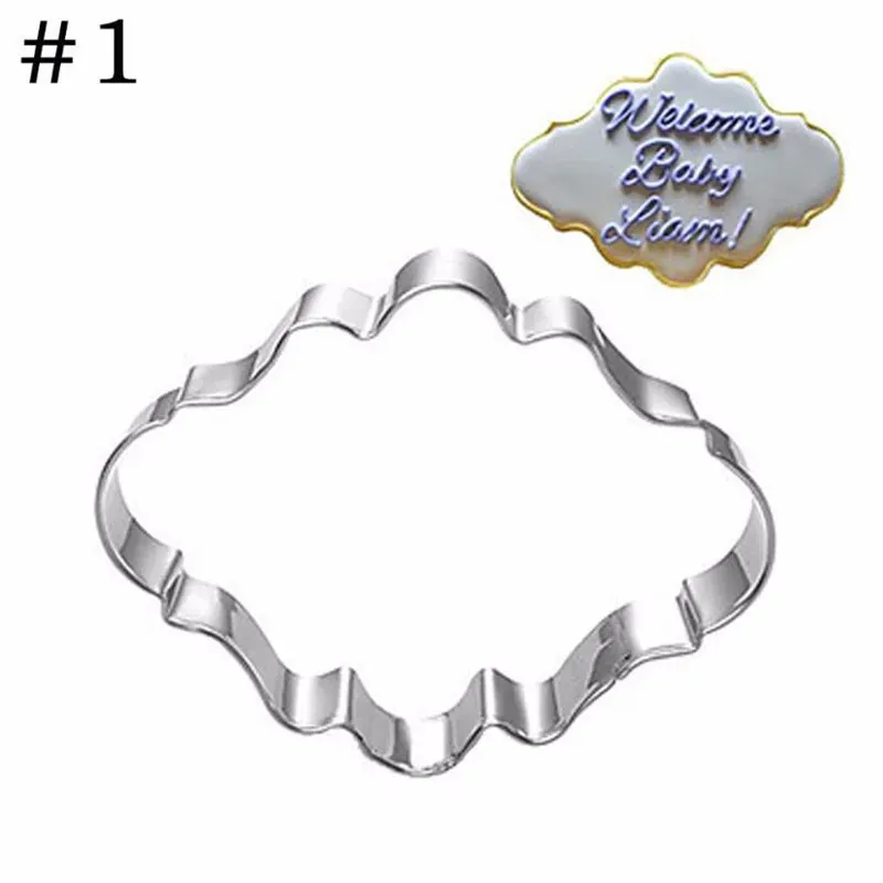Emporte-pièces à biscuits en inox - Set de 3 formes variées