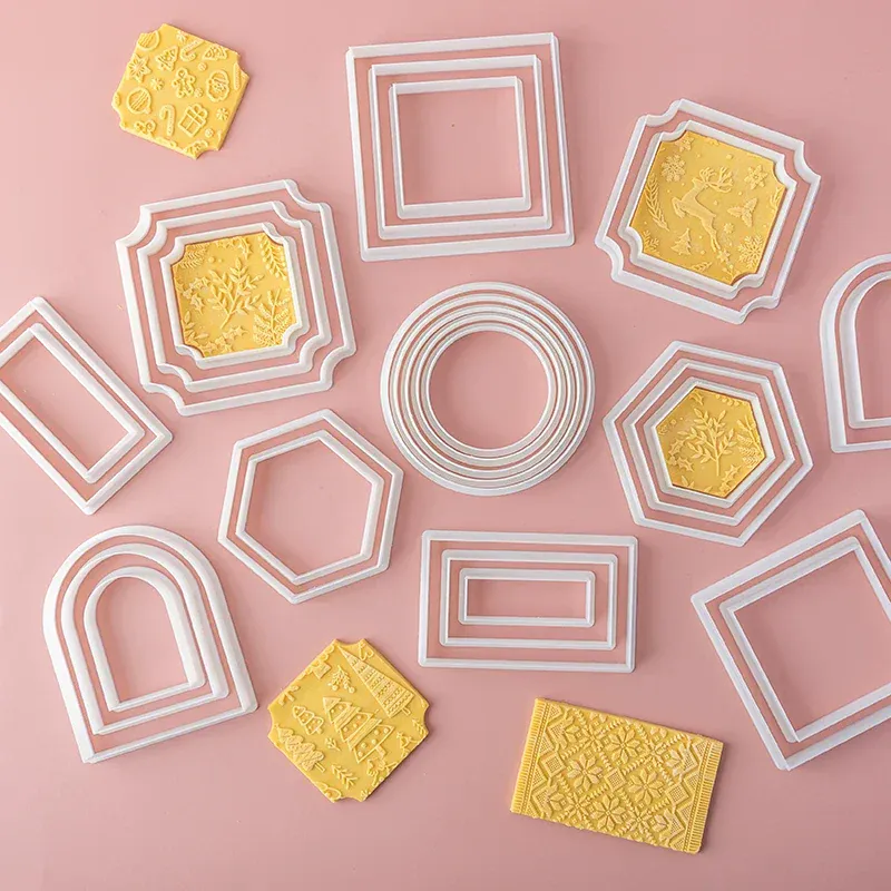 Emporte-pièce à Pâtisserie - Ensemble de 6 Formes Géométriques