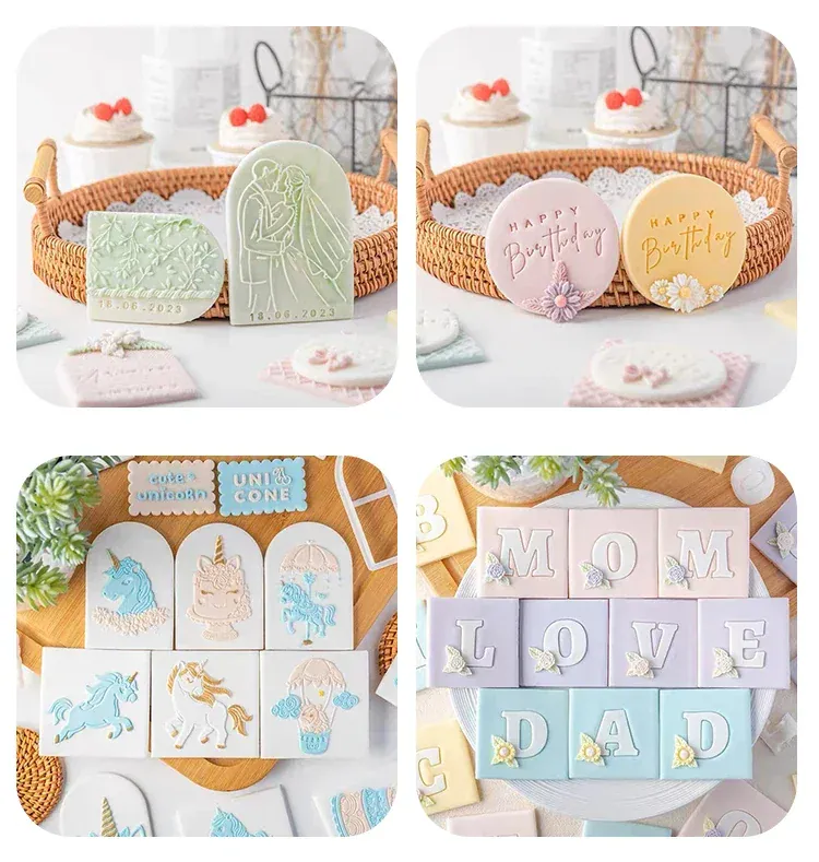 Emporte-pièce à Pâtisserie - Ensemble de 6 Formes Géométriques