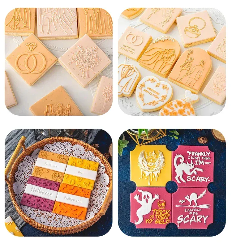Emporte-pièce à Pâtisserie - Ensemble de 6 Formes Géométriques