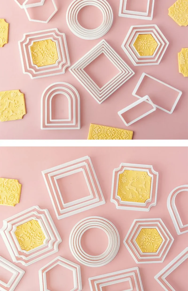 Emporte-pièce à Pâtisserie - Ensemble de 6 Formes Géométriques