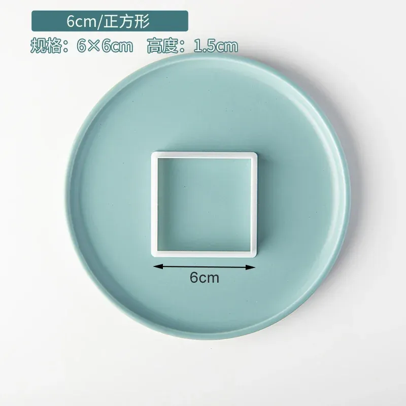 Emporte-pièce à Pâtisserie - Ensemble de 6 Formes Géométriques