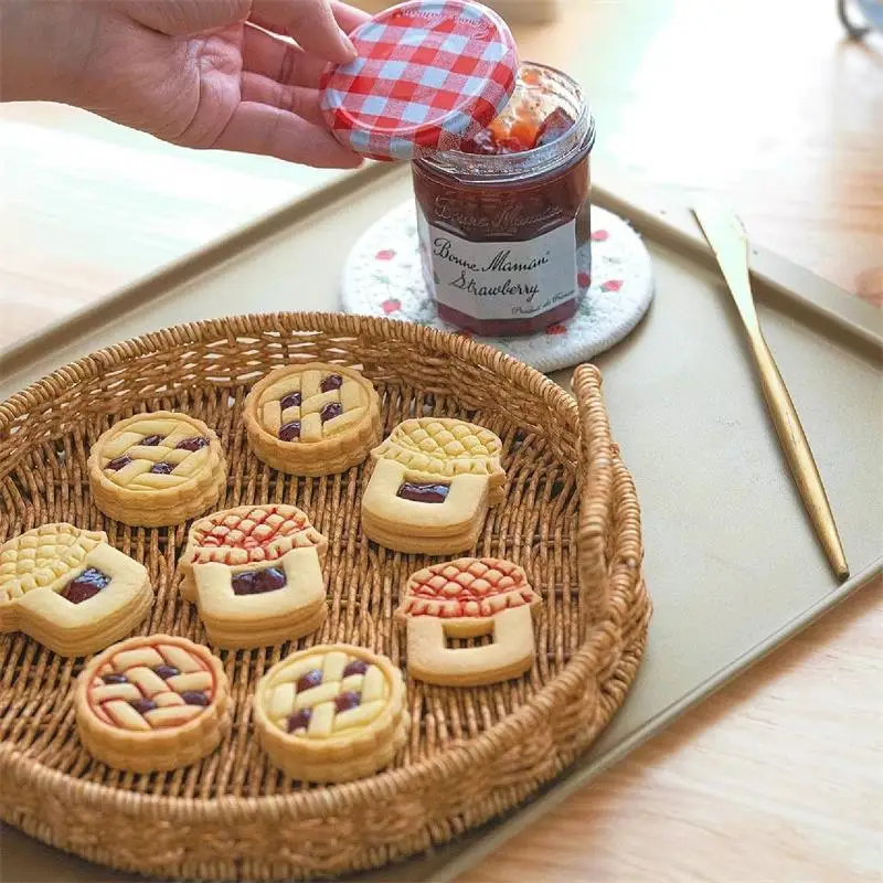 Emporte-pièces en plastique pour biscuits en forme de tartes - 3D Noël