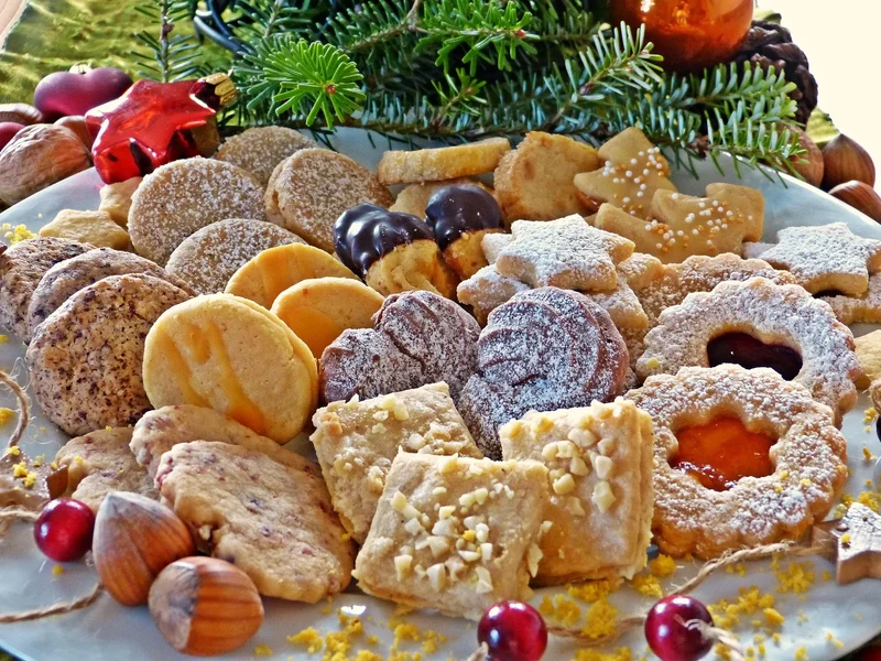 Emporte-pièces en plastique pour biscuits en forme de tartes - 3D Noël
