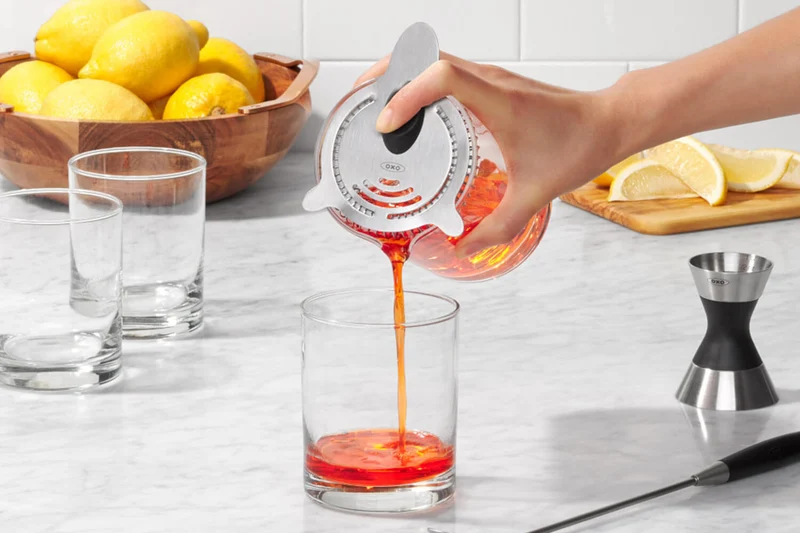 Passoire à cocktail Oxo en acier inoxydable