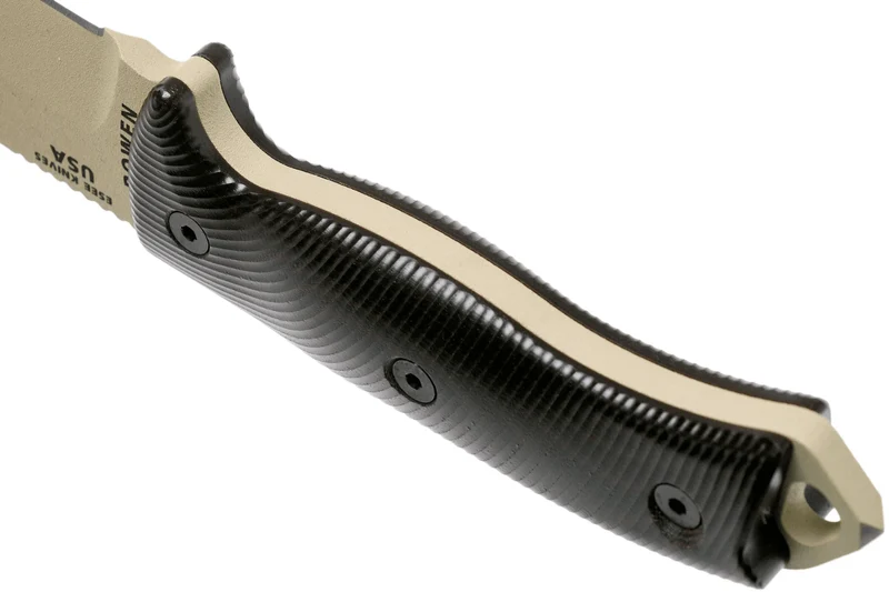 Couteau Esee 5 5PDT-004 lame carbone 13,2cm manche G10 noir/rouge + étui
