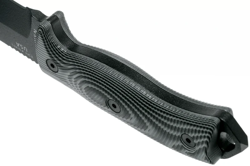 Couteau Esee 5 5PB-002 lame carbone 13,2cm manche G10 gris/noir + étui