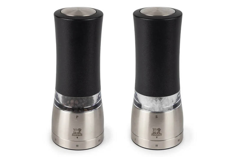 Coffret duo moulin à sel et poivre électrique Peugeot Daman