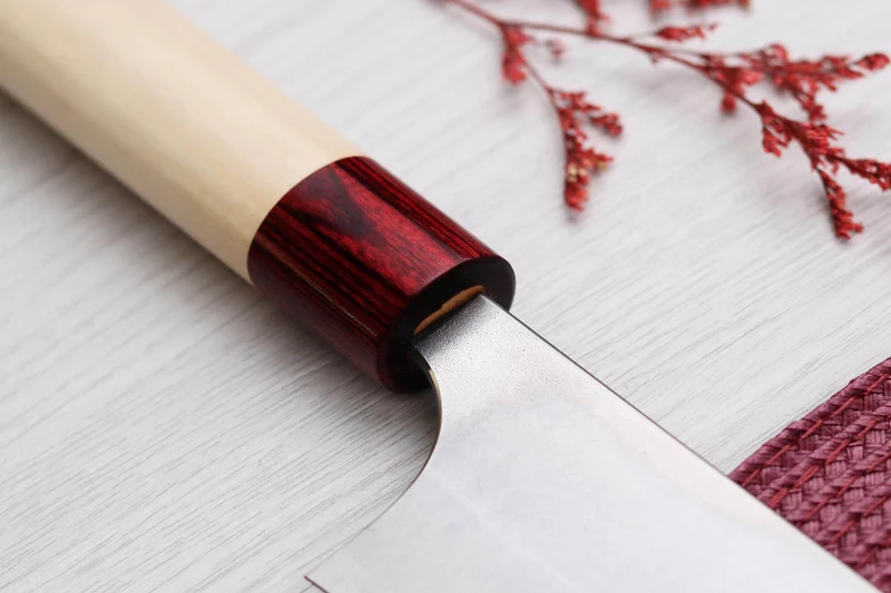 Couteau de chef 18cm japonais artisanal Masakage Yuki Shirogami 2