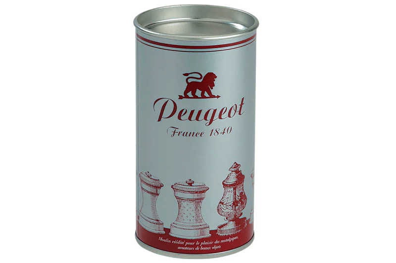 Moulin à poivre manuel Peugeot Mignonnette en métal argenté 10cm