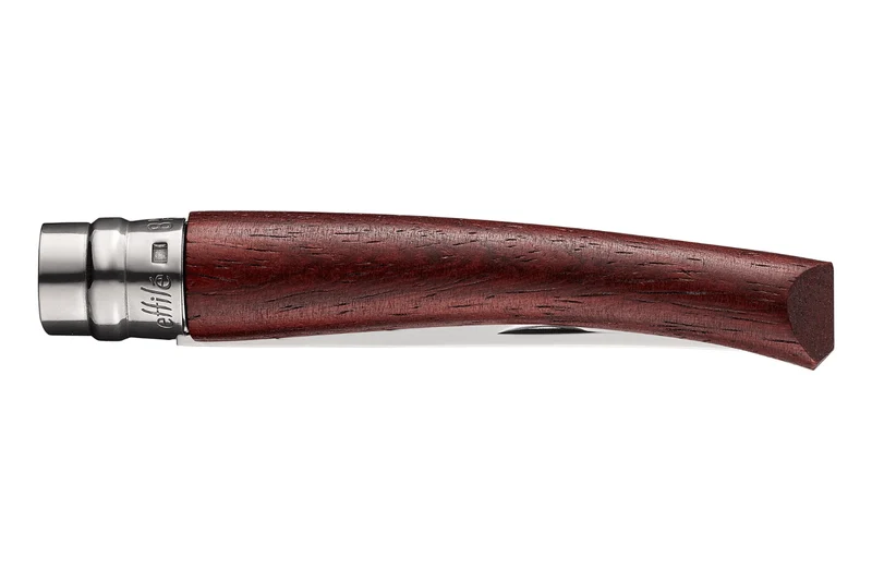 Couteau pliant Opinel Effilé n°08 lame poliglace 8cm manche padouk