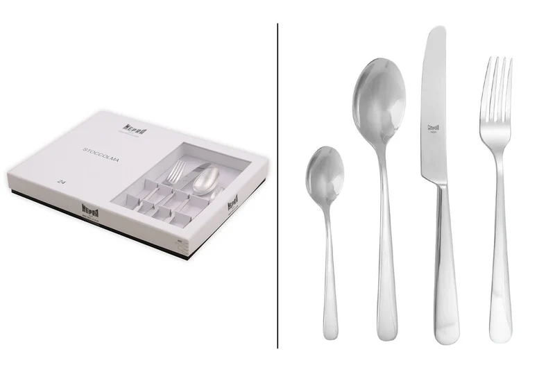 Ménagère 24 pièces Mepra Stoccolma en acier inox 18/10
