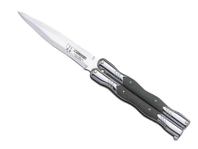 Couteau papillon cudeman abs vert