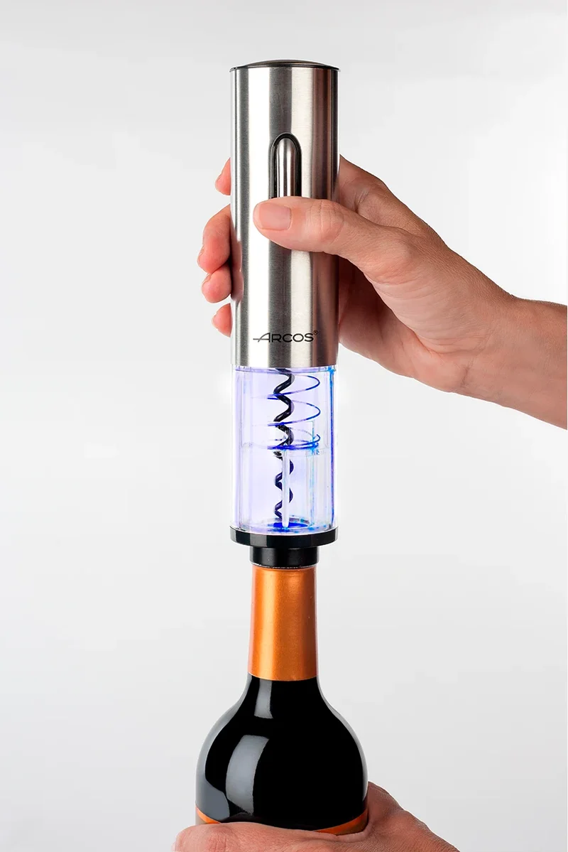 Sacacorchos Eléctrico de acero inoxidable y ABS