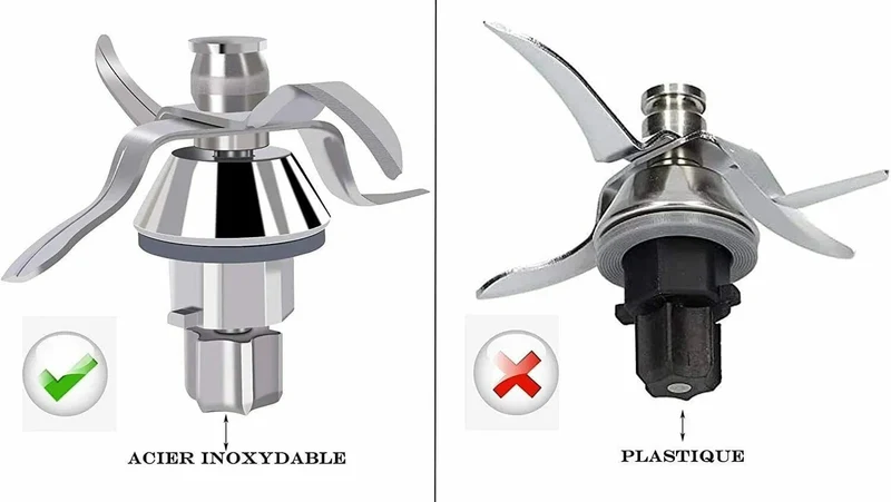 Lame Thermomix TM31 – Couteau de Rechange Inox avec Joint