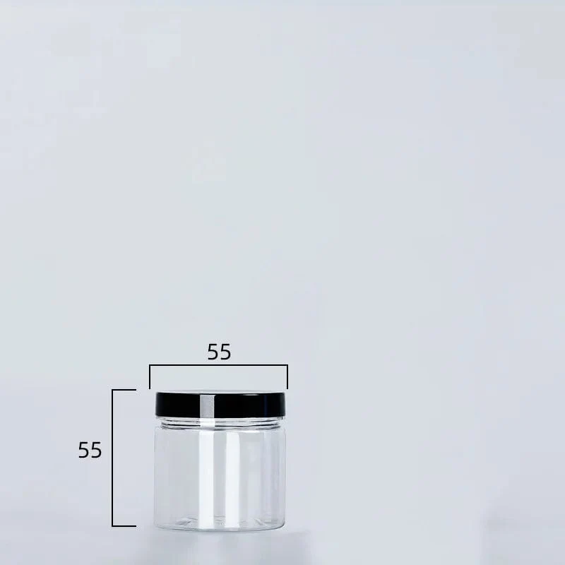 Boîte de Rangement Ronde Alimentaire à Couvercle Noir