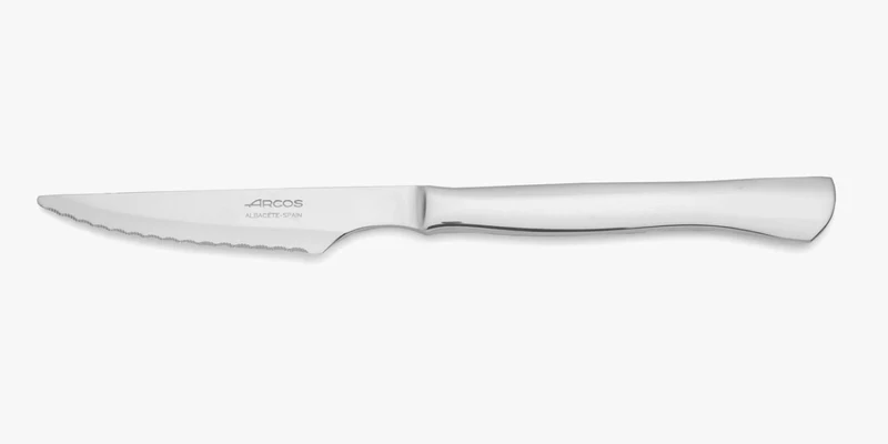 Cuchillo Chuletero Monoblock Filo Con Sierra 110 mm