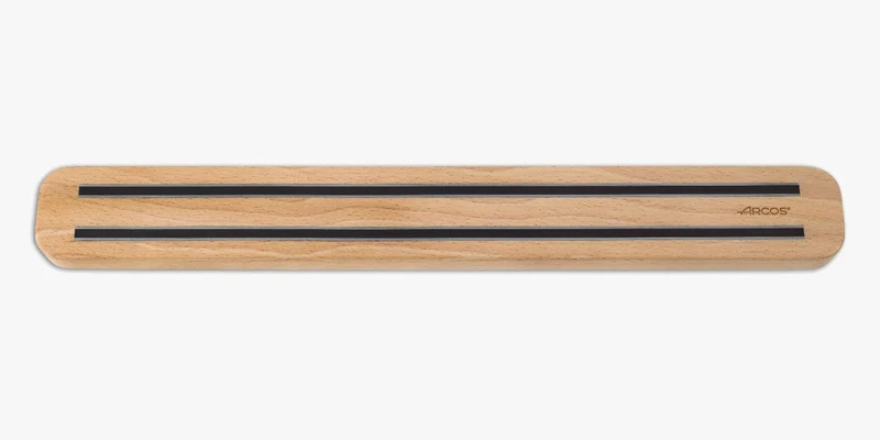 Soporte Magnético Madera de Haya 400 x 50 mm