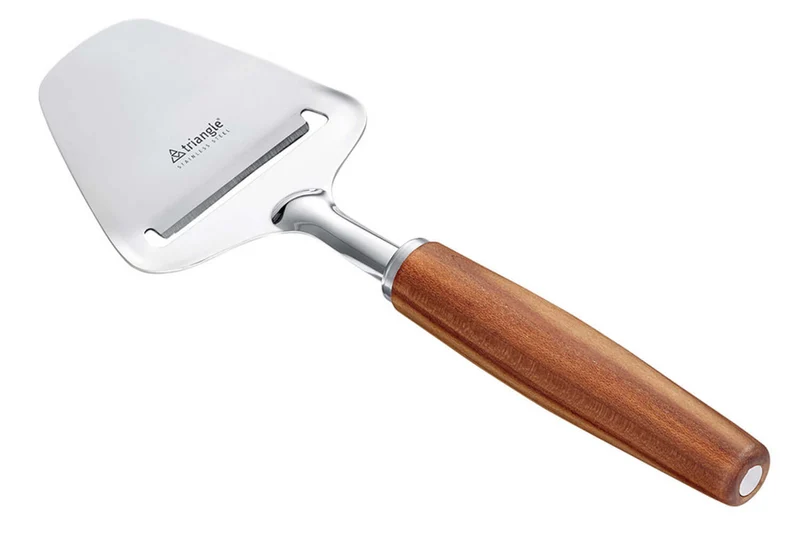 Coupe-fromage Triangle Sense en inox 18/10 et manche prunier