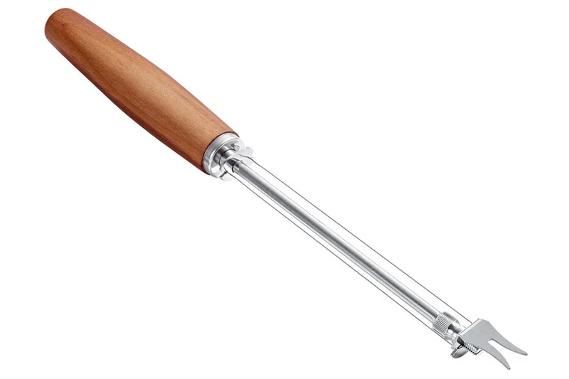 Couteau à fil pour fromage Triangle Sense en inox et manche prunier